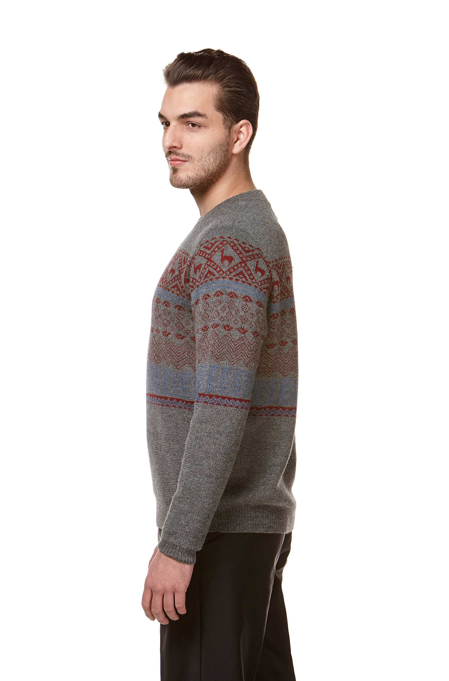 Alpaka Herren Pullover NEVADA Grösse L