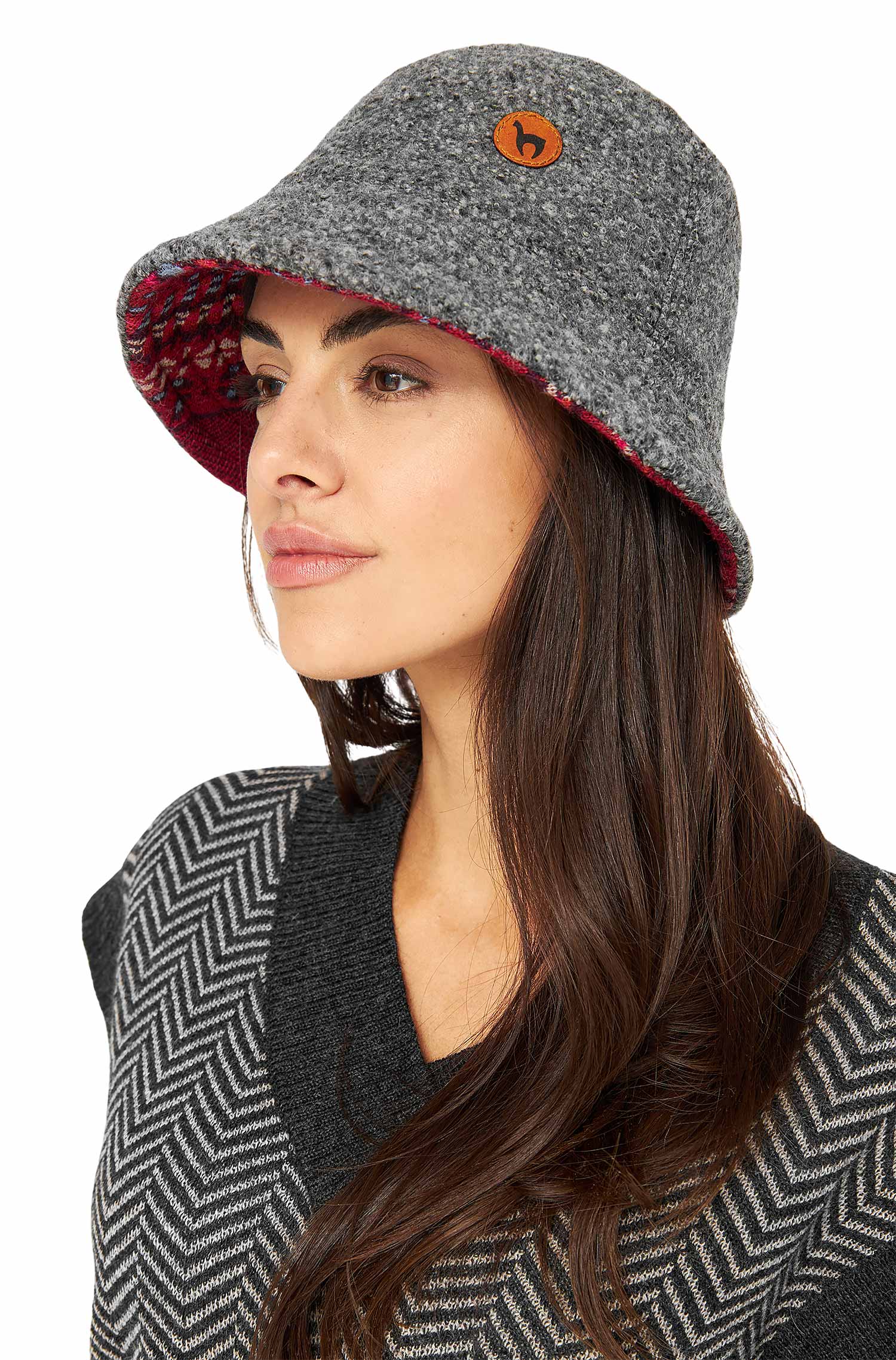 Alpaka Wendbarer Hut PUKA – Bild 5