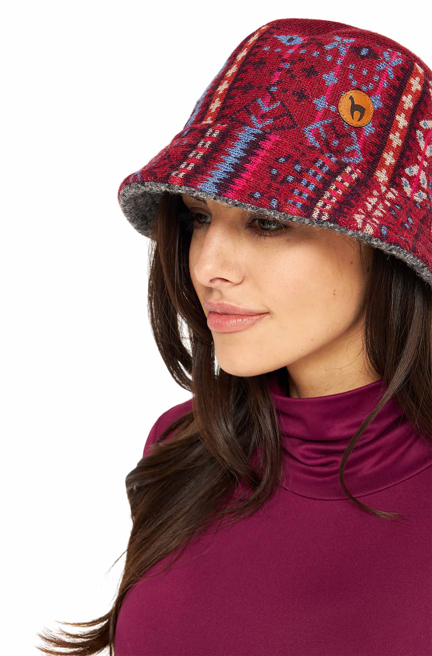 Alpaka Wendbarer Hut PUKA – Bild 4