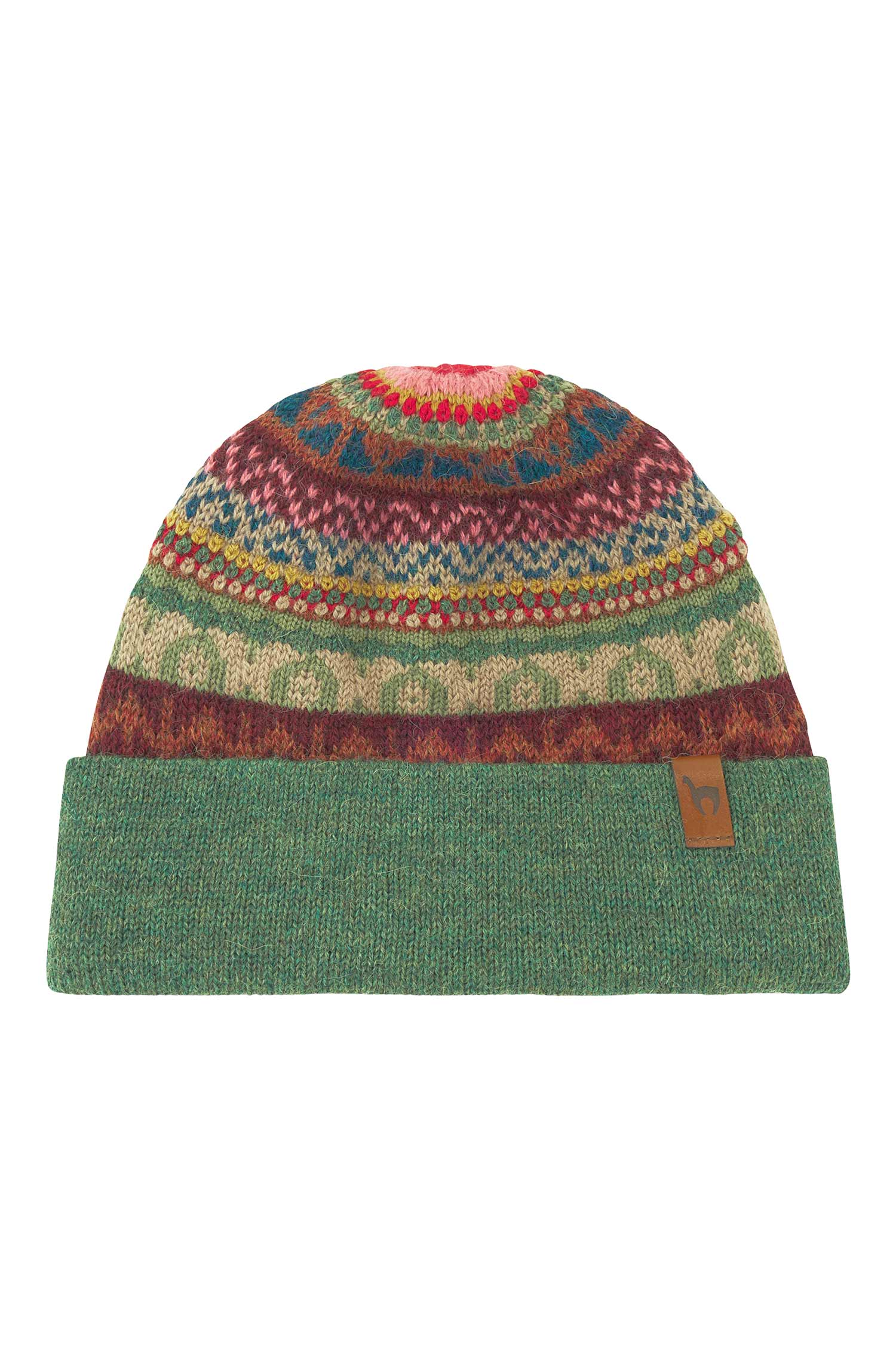 Alpaka Wendemütze LUNA Grösse M – Bild 3