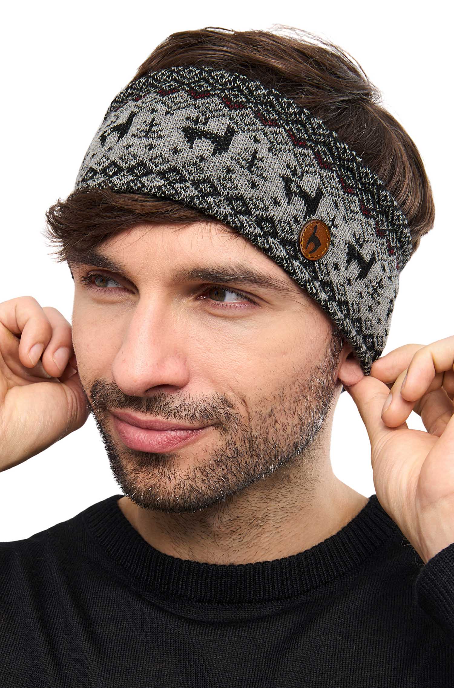 Alpaka Stirnband ANDEN VIENTOS Gr. M – Bild 3