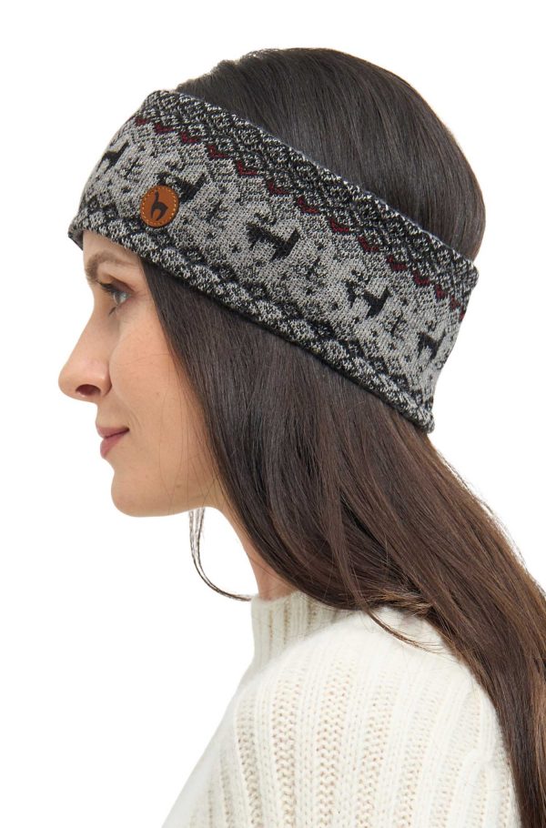 Alpaka Stirnband ANDEN VIENTOS Gr. M – Bild 2