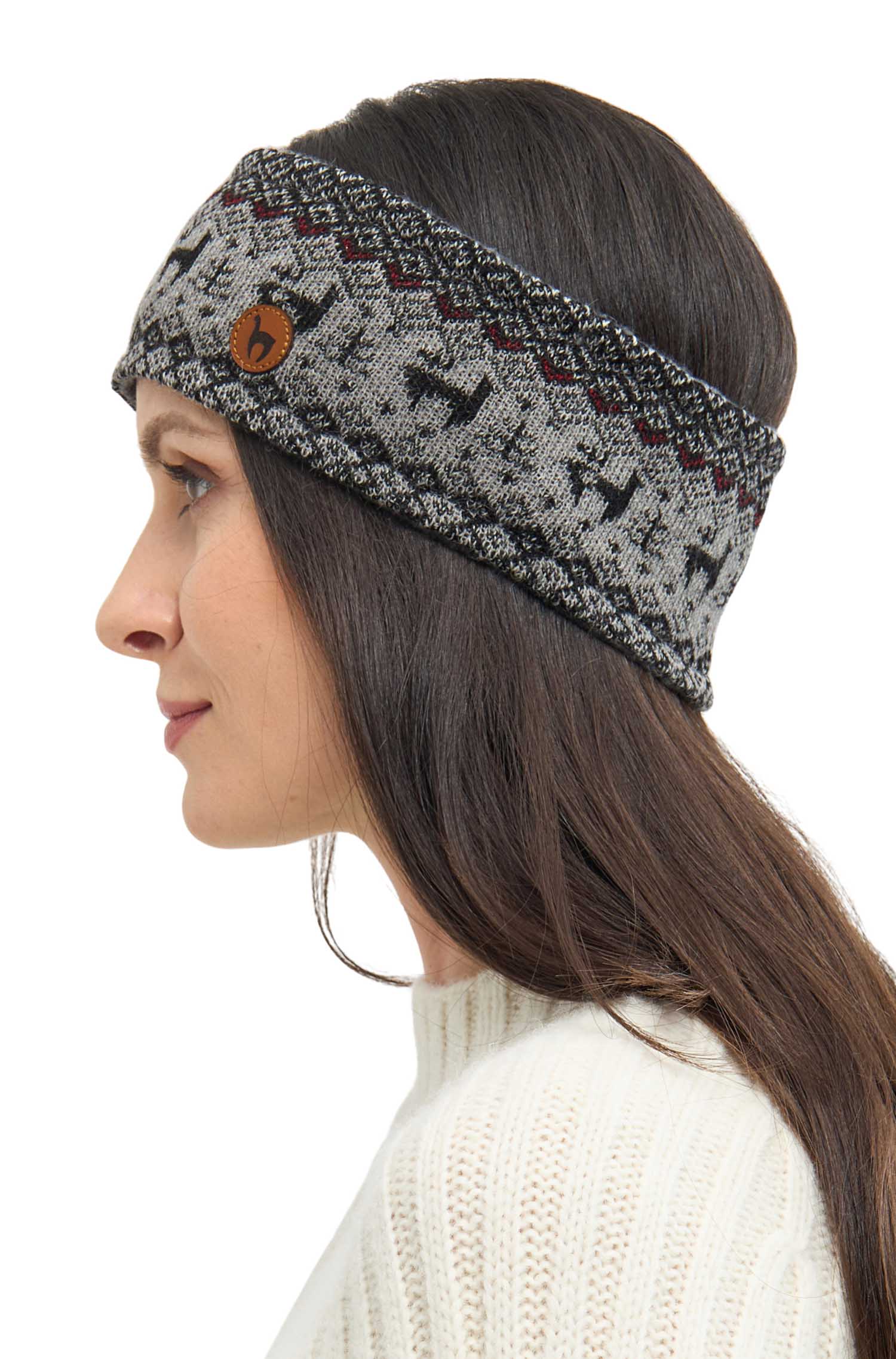 Alpaka Stirnband ANDEN VIENTOS Gr. M – Bild 2