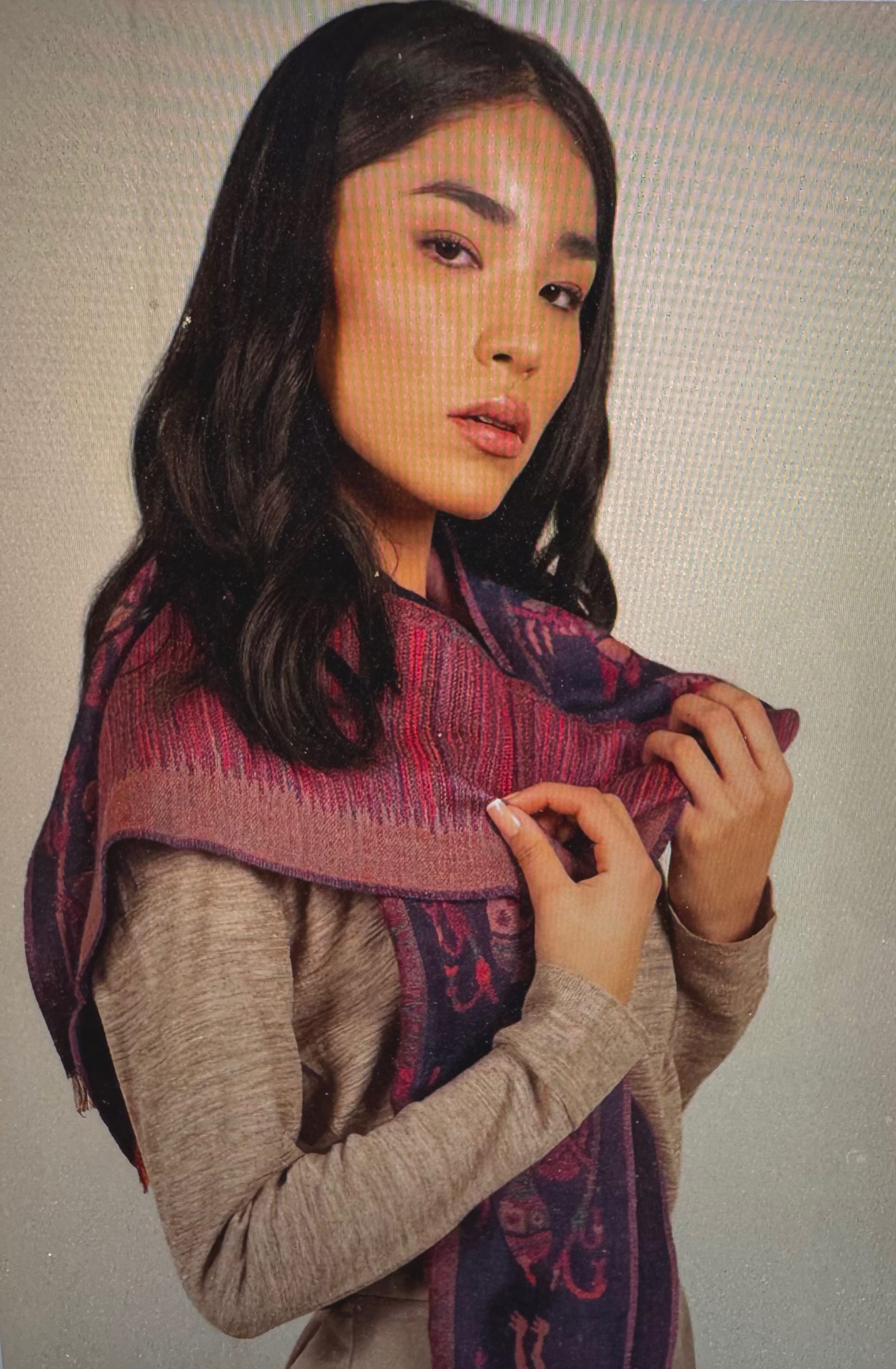 Alpaka Webschal NAZCA – Bild 4