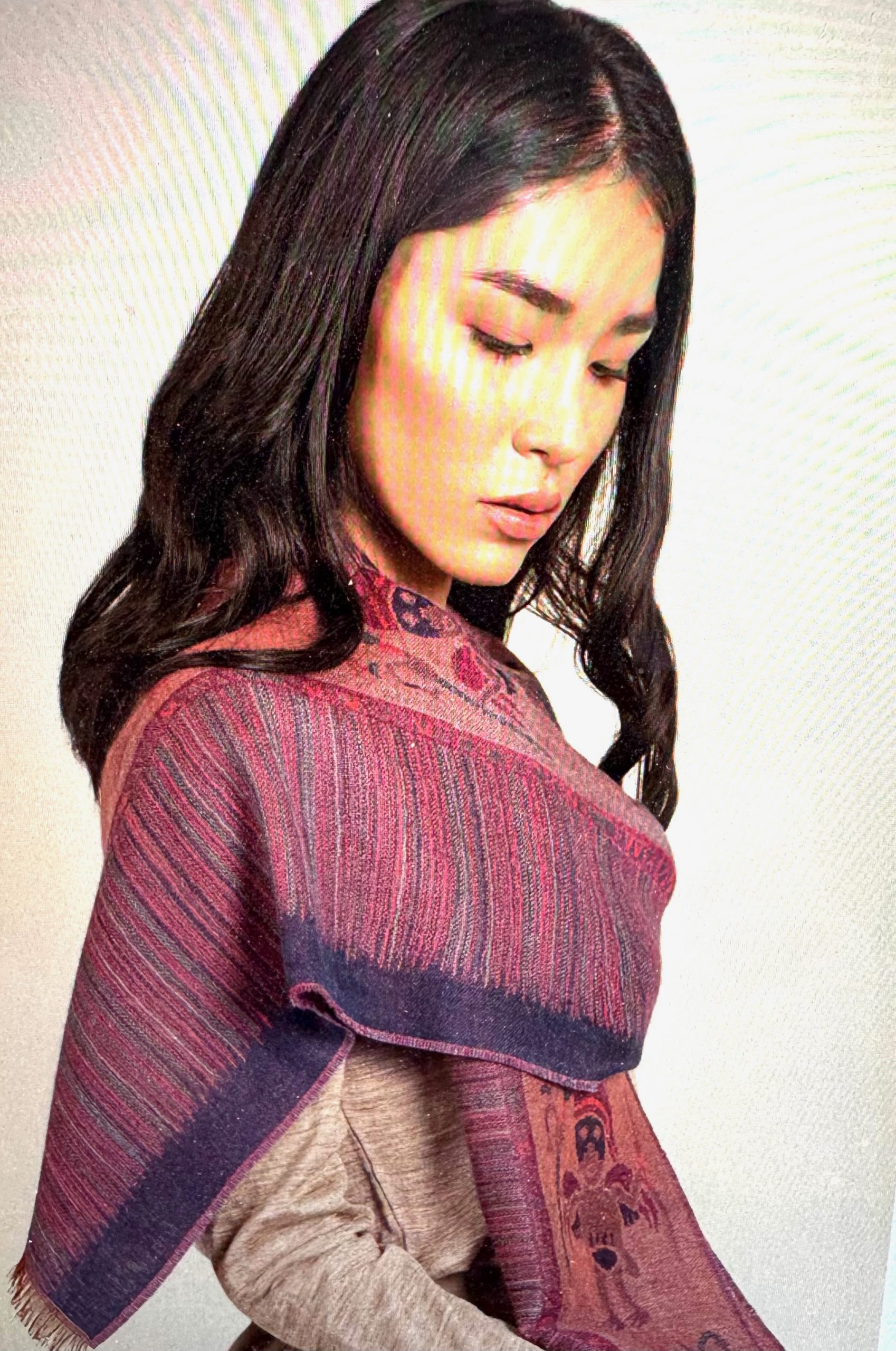 Alpaka Webschal NAZCA