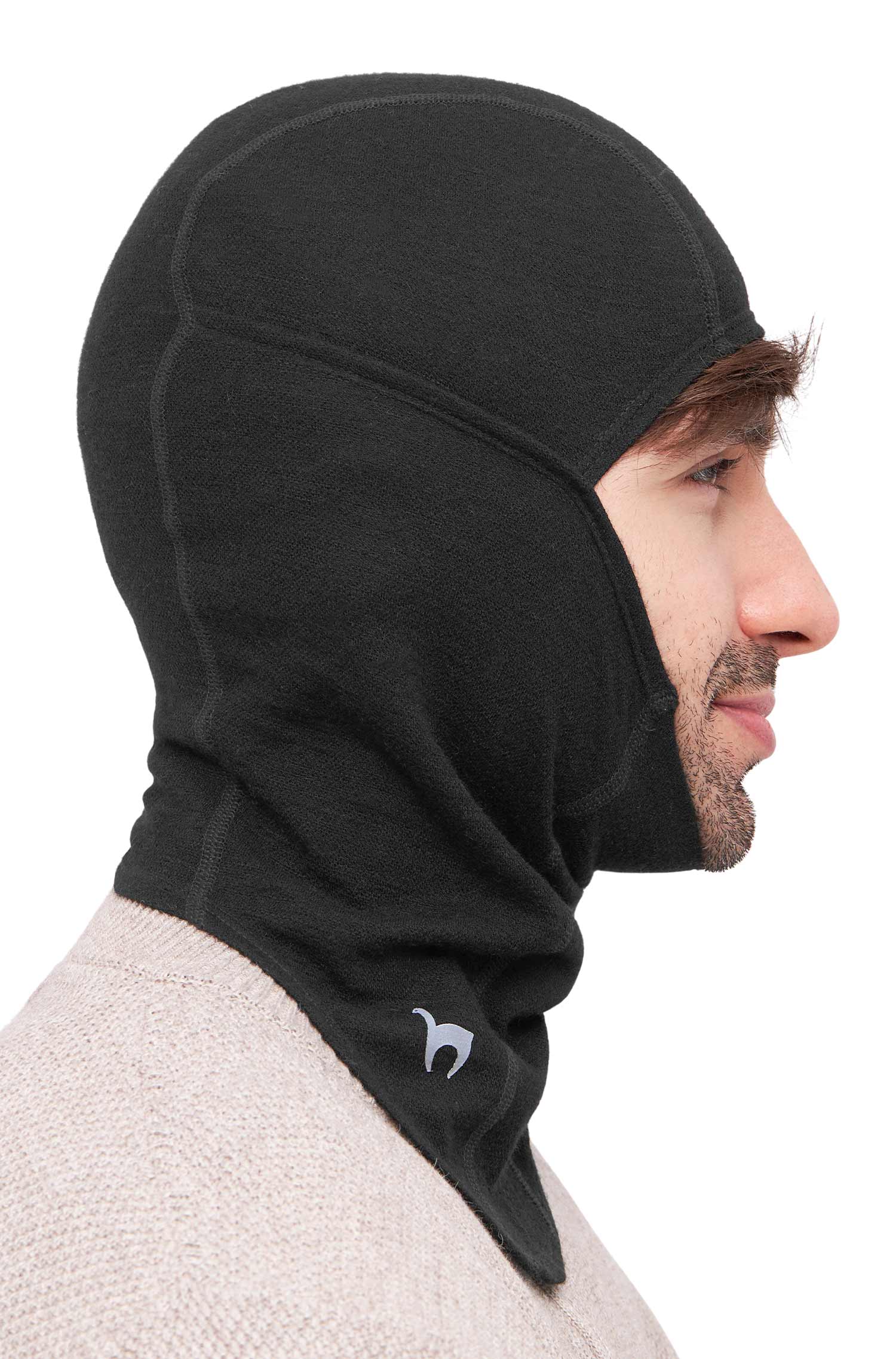 Alpaka Balaclava THERMO LAYER mit Baby Alpaka & Bio-Pima-Baumwolle – Bild 3