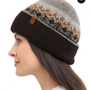 Alpaka Wende-Mütze NATURA Gr. M